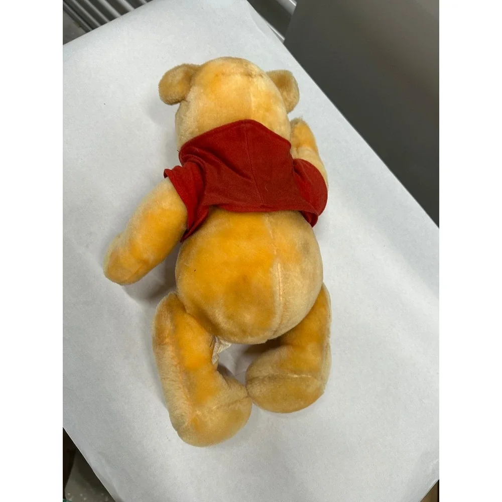 Vintage Disney Winnie the Pooh Plush Disneyland Walt Disney World 15 Inch Bear